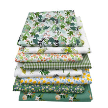 Load image into Gallery viewer, 5-8Pcs 20*25cm Cotton Printed Patchwork Cloth Flower Pattern Material Sewing Crafts Fabric For Diy Doll Clothes Pillowcase Needlework Sewing Quilting Cloth
