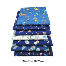 Load image into Gallery viewer, 5-8Pcs 20*25cm Cotton Printed Patchwork Cloth Flower Pattern Material Sewing Crafts Fabric For Diy Doll Clothes Pillowcase Needlework Sewing Quilting Cloth
