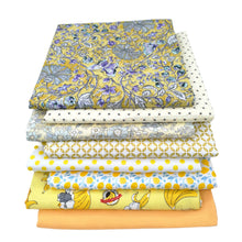 Load image into Gallery viewer, 5-8Pcs 20*25cm Cotton Printed Patchwork Cloth Flower Pattern Material Sewing Crafts Fabric For Diy Doll Clothes Pillowcase Needlework Sewing Quilting Cloth
