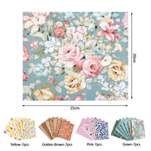 Load image into Gallery viewer, 7/8Pcs 20*25cm Cotton Printed Patchwork Cloth Flower Pattern Material Sewing Crafts Fabric For Diy Doll Clothes Pillowcase Needlework Sewing Quilting Cloth
