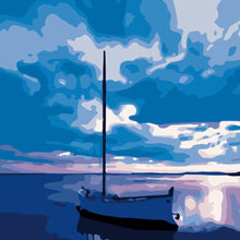 Load image into Gallery viewer, 20*20cm DIY Painting Framed Canvas Painting Paint By Numbers Digital Painting Drawing Practice Birthday Gift Home Bedroom Wall Decoration
