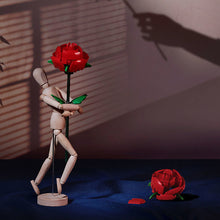 Load image into Gallery viewer, Building Block Bouquet Rose Tulips Building Blocks Toy Valentine's Day Gift Assembled Building Blocks Puzzle Thanksgiving Gift Girl Toy
