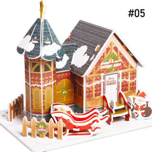 Load image into Gallery viewer, Children DIY 3D Assembled House Toy Manual House Simulation Villa Puzzle Castle Building Fun Puzzle Foam Board For Kids Gift
