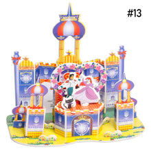 Load image into Gallery viewer, Children DIY 3D Assembled House Toy Manual House Simulation Villa Puzzle Castle Building Fun Puzzle Foam Board For Kids Gift
