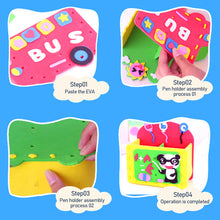 Load image into Gallery viewer, Children Diy Handmade Pen Holder Creative Puzzle Matching Toy EVA Crafts Ornaments Kindergarten Educational Toys Gift
