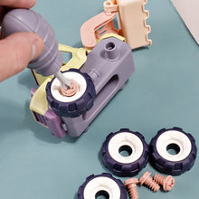 Load image into Gallery viewer, Children Detachable Assembly Excavator Toys Vehicle DIY Toys Assembly Disassembly Simulation Sliding Excavator Model
