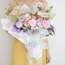 Load image into Gallery viewer, Fishtail Yarn Ribbon Flower Packaging Material Floral Florist Wrapping Supplies Snow Yarn Ribbon Wave Band
