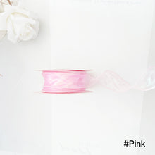 Load image into Gallery viewer, Fishtail Yarn Ribbon Flower Packaging Material Floral Florist Wrapping Supplies Snow Yarn Ribbon Wave Band
