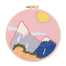 Load image into Gallery viewer, DIY Scenery Embroidery Handcraft Needlework Cross Stitch Kit Cotton Embroidery Painting Embroidery Hoop Home Decor
