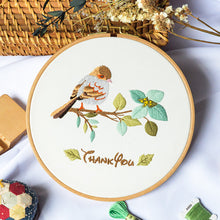 Load image into Gallery viewer, DIY Embroidery Handcraft Needlework Cross Stitch Kit Cotton Embroidery Painting Embroidery Hoop Home Decor
