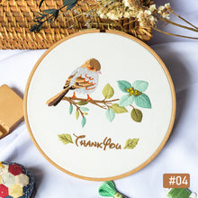 Load image into Gallery viewer, DIY Embroidery Handcraft Needlework Cross Stitch Kit Cotton Embroidery Painting Embroidery Hoop Home Decor
