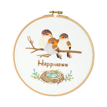 Load image into Gallery viewer, DIY Embroidery Handcraft Needlework Cross Stitch Kit Cotton Embroidery Painting Embroidery Hoop Home Decor
