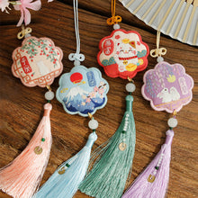 Load image into Gallery viewer, DIY Embroidery Amulet Handcraft Needlework Cross Stitch Kit Cotton Embroidery Safety Gifts For Family Friends Yushou
