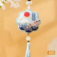 Load image into Gallery viewer, DIY Embroidery Amulet Handcraft Needlework Cross Stitch Kit Cotton Embroidery Safety Gifts For Family Friends Yushou
