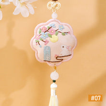 Load image into Gallery viewer, DIY Embroidery Amulet Handcraft Needlework Cross Stitch Kit Cotton Embroidery Safety Gifts For Family Friends Yushou
