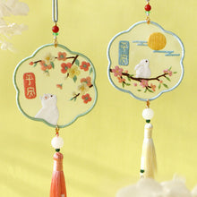 Load image into Gallery viewer, DIY Embroidery Amulet Handcraft Needlework Cross Stitch Kit Cotton Embroidery Safety Gifts For Family Friends Yushou
