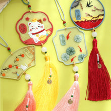 Load image into Gallery viewer, DIY Embroidery Amulet Handcraft Needlework Cross Stitch Kit Cotton Embroidery Safety Gifts For Family Friends Yushou
