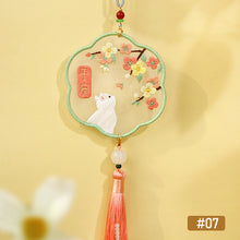 Load image into Gallery viewer, DIY Embroidery Amulet Handcraft Needlework Cross Stitch Kit Cotton Embroidery Safety Gifts For Family Friends Yushou
