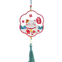 Load image into Gallery viewer, DIY Embroidery Amulet Handcraft Needlework Cross Stitch Kit Cotton Embroidery Safety Gifts For Family Friends Yushou
