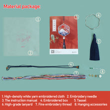 Load image into Gallery viewer, DIY Embroidery Amulet Handcraft Needlework Cross Stitch Kit Cotton Embroidery Safety Gifts For Family Friends Yushou
