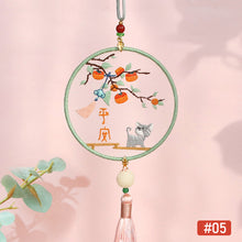 Load image into Gallery viewer, DIY Embroidery Amulet Handcraft Needlework Cross Stitch Kit Cotton Embroidery Safety Gifts For Family Friends Yushou

