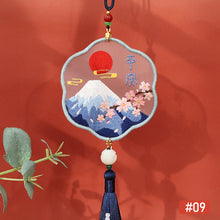 Load image into Gallery viewer, DIY Embroidery Amulet Handcraft Needlework Cross Stitch Kit Cotton Embroidery Safety Gifts For Family Friends Yushou
