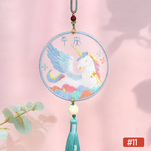 Load image into Gallery viewer, DIY Embroidery Amulet Handcraft Needlework Cross Stitch Kit Cotton Embroidery Safety Gifts For Family Friends Yushou

