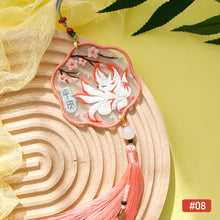 Load image into Gallery viewer, DIY Embroidery Amulet Handcraft DIY Needlework Easy Embroidery Kit Sewing Cloth Material kit Car Pendant
