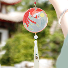 Load image into Gallery viewer, Handmade Embroidered Amulet DIY Needlework Easy Embroidery Kit Sewing Cloth Material kit Car Pendant

