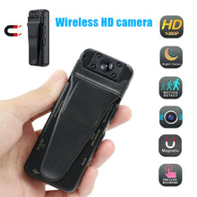 Load image into Gallery viewer, Body Wearable Camera HD Car DVR Video Security IR Night Vision Back Clip Magnetic Mini Camcorders Police Cam
