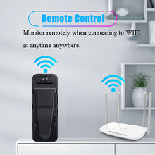 Load image into Gallery viewer, Body Wearable Camera HD Car DVR Video Security IR Night Vision Back Clip Magnetic Mini Camcorders Police Cam
