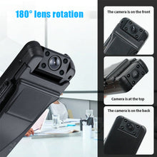 Load image into Gallery viewer, Body Wearable Camera HD Car DVR Video Security IR Night Vision Back Clip Magnetic Mini Camcorders Police Cam

