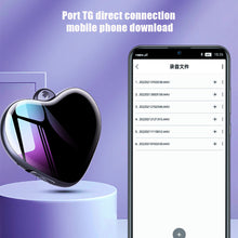 Load image into Gallery viewer, Professional Sound Digtal Recorder Q66 Pendant Encrypted Voice Recorder MP4 MP3 AI Intelligent High-Definition Noise Reduction Voice Recorder
