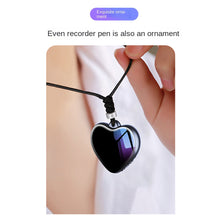 Load image into Gallery viewer, Professional Sound Digtal Recorder Q66 Pendant Encrypted Voice Recorder MP4 MP3 AI Intelligent High-Definition Noise Reduction Voice Recorder

