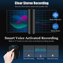 Load image into Gallery viewer, Q73 Digital Audio Voice Recorder Voice Activated Mini USB Pen 4GB To 64GB Mp3 Player Recording for Lectures Meeting
