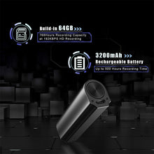 Load image into Gallery viewer, Q73 Digital Audio Voice Recorder Voice Activated Mini USB Pen 4GB To 64GB Mp3 Player Recording for Lectures Meeting
