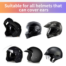Load image into Gallery viewer, MH04 Motorcycle Helmet Headsets Bluetooth Wireless Communication Stereo HiFi Call Music Speaker Handsfree Headphones
