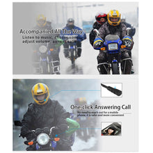Load image into Gallery viewer, MH04 Motorcycle Helmet Headsets Bluetooth Wireless Communication Stereo HiFi Call Music Speaker Handsfree Headphones
