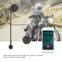 Load image into Gallery viewer, M6 Motorcycle Helmet Headset Motorbike Wireless BT 5.0 Headphones with Mic Supports Automatic Answering Motor Helmet Earphone
