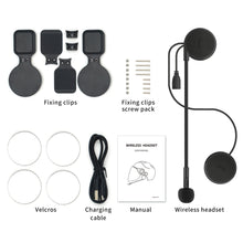 Load image into Gallery viewer, M6 Motorcycle Helmet Headset Motorbike Wireless BT 5.0 Headphones with Mic Supports Automatic Answering Motor Helmet Earphone
