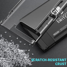 Load image into Gallery viewer, Transparent Protective Case for Nintendo Switch Dockable Hard Shell Crystal Cover OLED Clear Case Screen Protector Accessories
