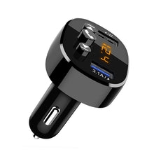 Load image into Gallery viewer, Car Bluetooth-compatible 5.0 Car Kit 2USB Quick Charger 3.1A MP3 Music Player Wireless Handsfree Audio Receiver FM Transmitter
