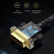 Load image into Gallery viewer, HDMI to DVI Transfer Cable 1m 24+1Two-way Mutual Transfer High-Definition Cable Computer to Monitor
