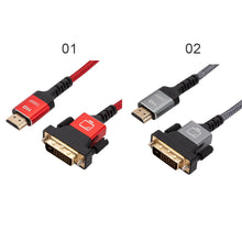 Load image into Gallery viewer, HDMI to DVI Transfer Cable 1m 24+1Two-way Mutual Transfer High-Definition Cable Computer to Monitor

