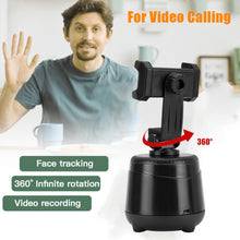 Load image into Gallery viewer, Holder Smart AI Gimbal Personal Robot IA Face Cameraman 360° Rotation Face Tracking Mobile Phone Stand ABS Plastic Dropship
