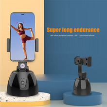 Load image into Gallery viewer, Holder Smart AI Gimbal Personal Robot IA Face Cameraman 360° Rotation Face Tracking Mobile Phone Stand ABS Plastic Dropship
