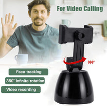 Load image into Gallery viewer, Holder Smart AI Gimbal Personal Robot IA Face Cameraman 360° Rotation Face Tracking Mobile Phone Stand ABS Plastic Dropship
