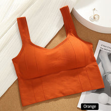 Load image into Gallery viewer, Women Seamless Yoga Bra Breathable Sports Bra Anti-sweat Fitness Top Shockproof Crop Top Push up Sport Bra Gym Workout Top
