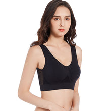Load image into Gallery viewer, Women Yoga Underwear Bra Women Underwear Breathable Seamless Bralette With Pads Cup Wireless Vest Fitness Push Up Brassiere
