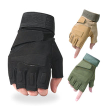 Load image into Gallery viewer, Outdoor Tactical Gloves Sport Gloves Half Finger Military Men Women Combat Hunting Fitness Fingerless Gloves
